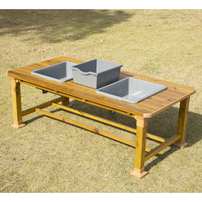 Outdoor Double Messy Table