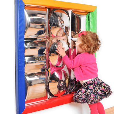 Sensory Mirror with Padded Frame